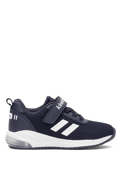 Kinetix 5Fx Booties Boys Running Shoes, Navy Blue-White 5P Korper Ii P