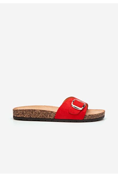 B T Shoes Papuci dama Andrina rosii