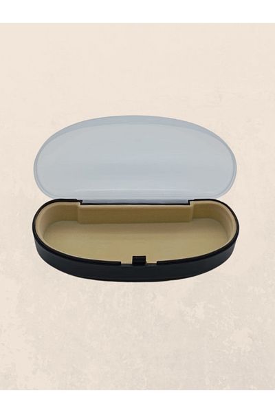 Safari Black Body Transparent Cover Sun Glasses Case Protection and Elegance in One