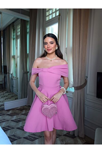 ESRAHELVACI Pink Mini Dress