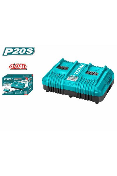 TOTAL 20v 4.0a battery charging base