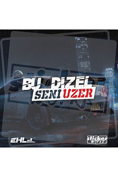 Sticker Works هذا هو ملصق ديزل فوقك