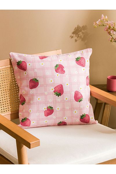 LC Waikiki Husa de Perna Imprimata Capsuni LCW 45x45 Cm