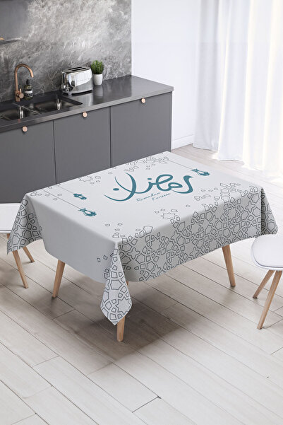 Moud's Ramadan Sa deznom Pravougaonik Bezbrižan Stolnjak, Antilop Teksturiran...