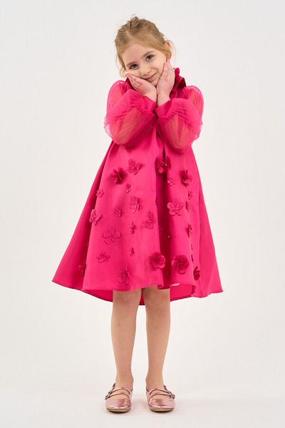 xo kids moda Girl's Dress 4-8 Years Model: 9077
