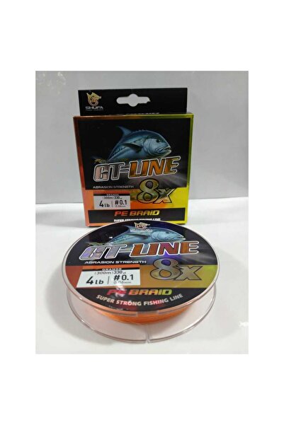 SHUFA GT-LINE 8X 300 MT 0,06 MM İp Misina - ORANGE