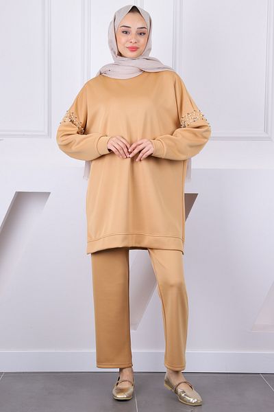 İmajButik Μπισκότο Shoulder Pearl Scuba Suit