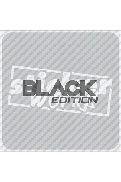 Sticker Works Αυτοκόλλητο Ολόγραμμα Μαύρης Έκδοσης