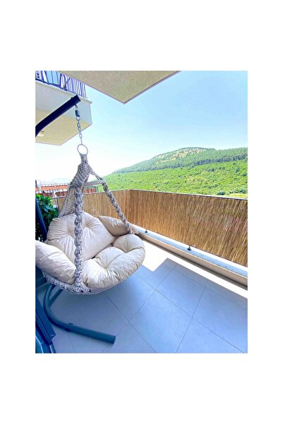 özgazi 90 Cm X 6 Metre Kamış Hasır Bahçe Çiti Gölgelik Balkon Çiti Dekorasyon