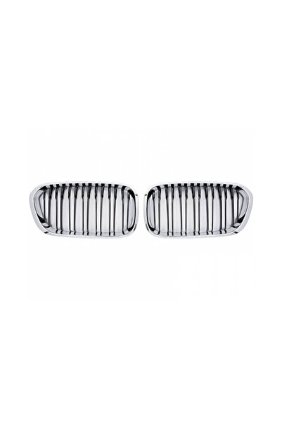 Genel Markalar BMW F20 LCI Panjur Set, Krom-Siyah, Çift Çıtalı, 2015-19, B A0203194