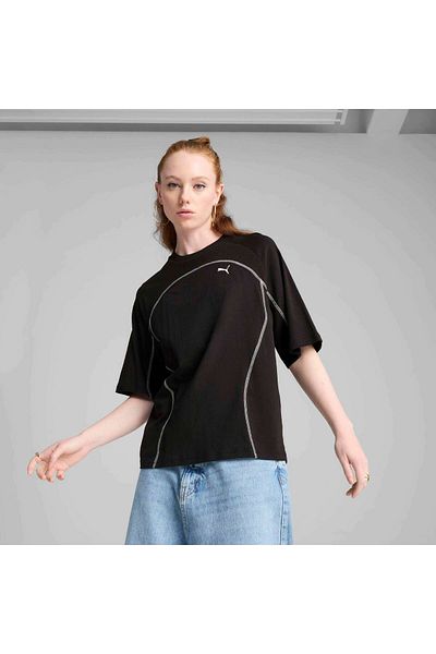 Puma يجرؤ على تي شيرت كبير الحجم
