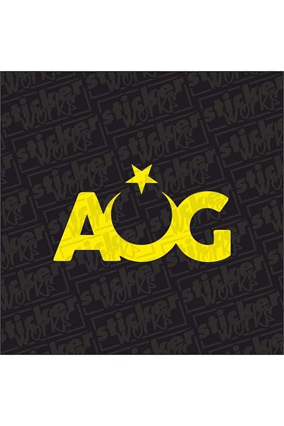 Sticker Works Αυτοκόλλητο οικόσημο & ταινία φωσφόρου - Κίτρινο
