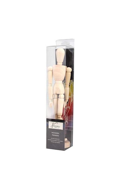 Nassau fine art Manechin din lemn 30 cm Nassau pentru desen
