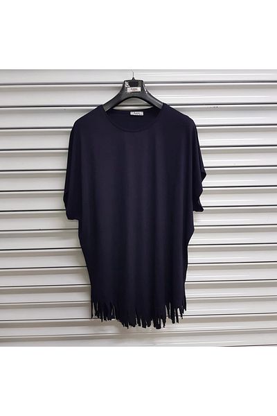Esina Women's Tasseled Viscose Tunic