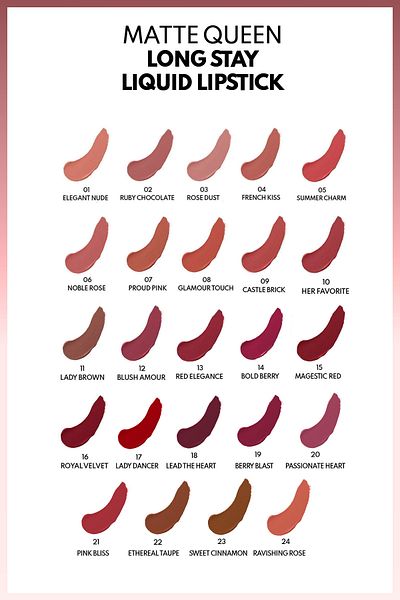 Note Cosmetics Matte Queen Lipstick Ruj Lichid Mat Rezistent -  15 Magestic Red - Red