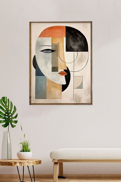Dekorsiahome Декоративна картина с дървена рамка bohopaintings