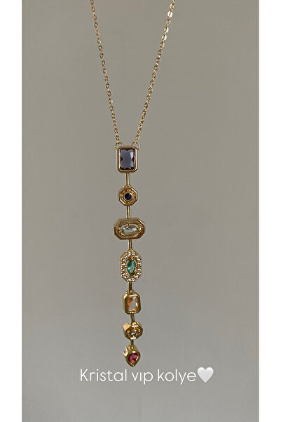 Zarifincijewellery Kristalal taşlı y kolye