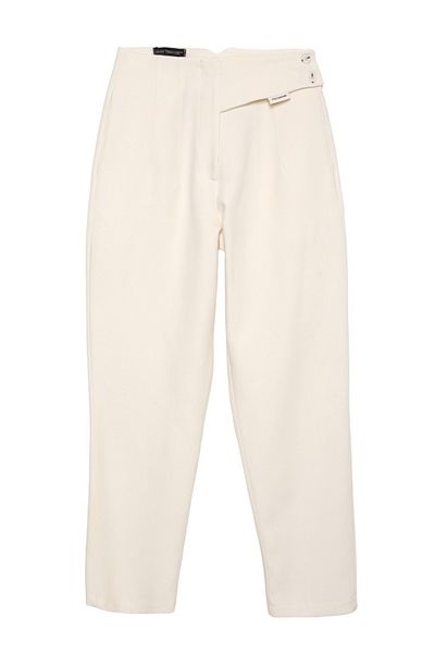 Quzu Natural Fabric Trousers