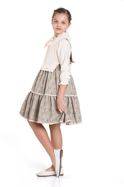 xo kids moda Κοριτσίστικο φόρεμα 6-10 ετών 3155