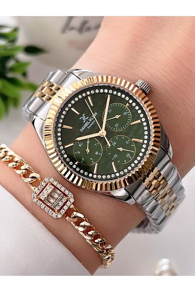 Daniel Klein Bracelet Designs with Steel Cord 3 Atm Water Resistant Wristwatch