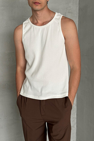 HYMAN Men's Ribbed Camisole Cotton Premium Undershirt