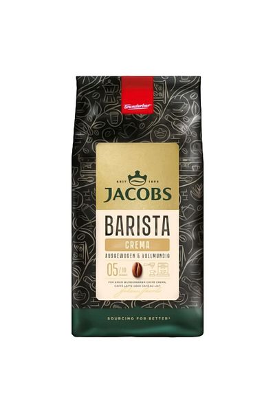 Jacobs Káva Boabe Jacobs Barista Editions Crema Intense 1kg