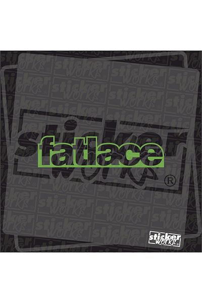 Sticker Works Autocolant Fatlace