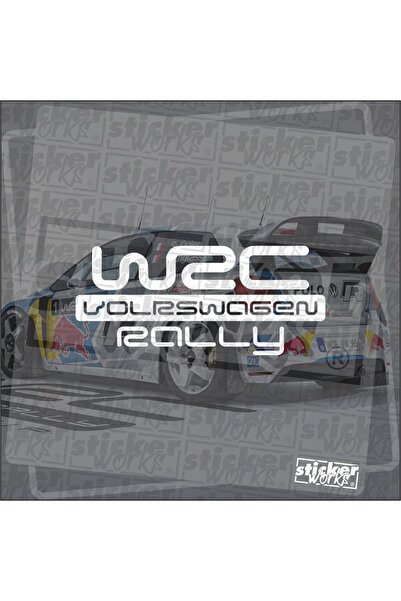 Sticker Works ملصق رالي Wrc Volksawagen