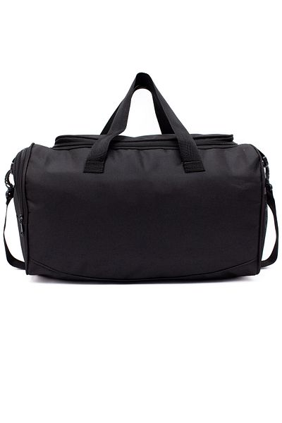 KAFF Black Unisex Shoes - Waterproof Shoulder Strap Fitness Sports Bag