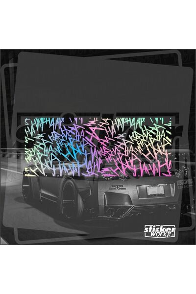 Sticker Works ملصق طلاء جوكر هاهاهاهاها