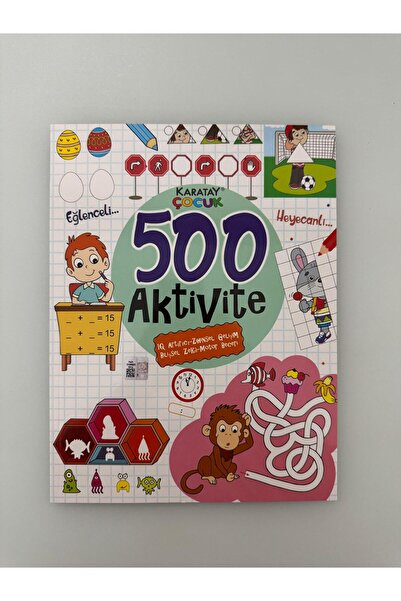 Karatay Çocuk 500 نشاط دفتر تعليمي تعليمي
