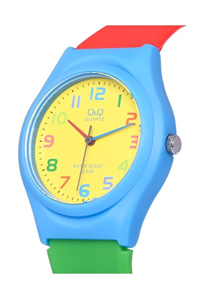 Q&Q Colorful Sports Model Waterproof Children's Wristwatch with Numbers