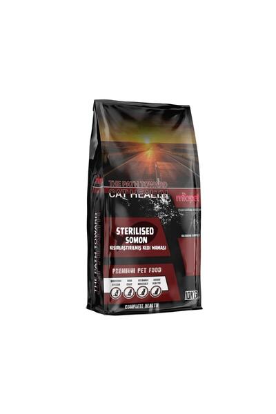 Miapet Somonlu Kısırlaştırılmış Kedi Maması Sterilised Multivitamin Liquid 100 ml Hediyeli 10 KG