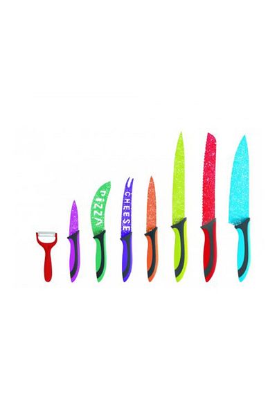 Floria Floria 8-piece stainless steel knife set ZLN-1143, Multicolor