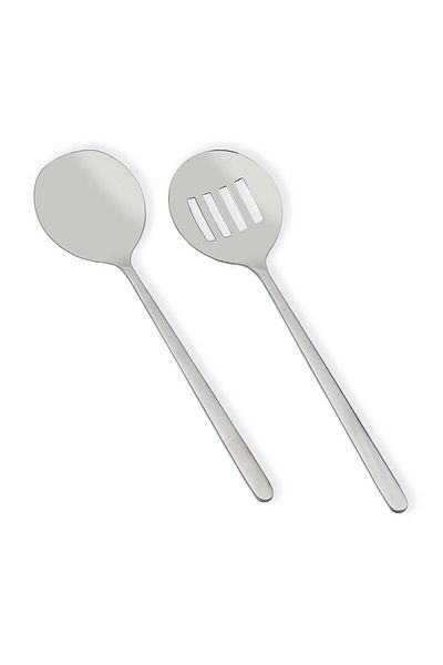 The Mia Silver 2 Piece Giallo Service Set