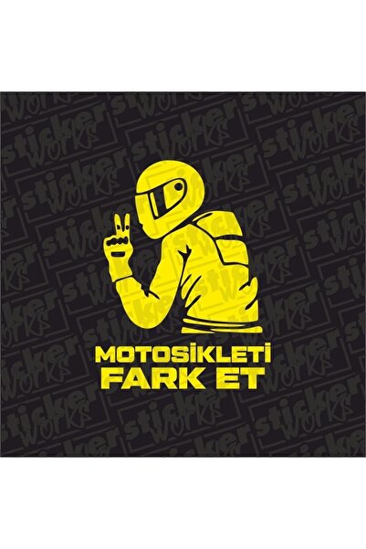 Sticker Works ملصق للدراجة النارية