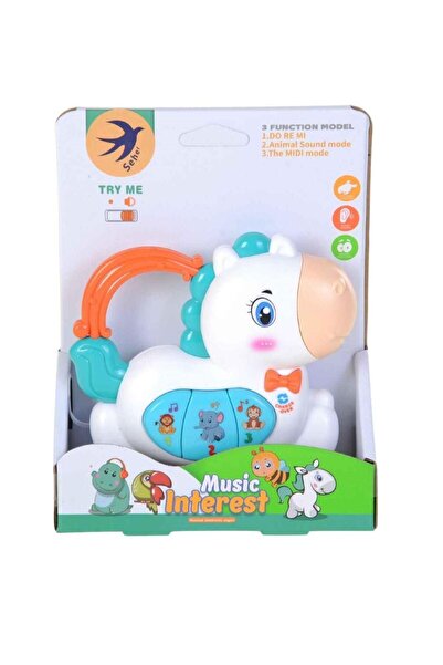 Genel Markalar Küçük Karikatür At Piyano