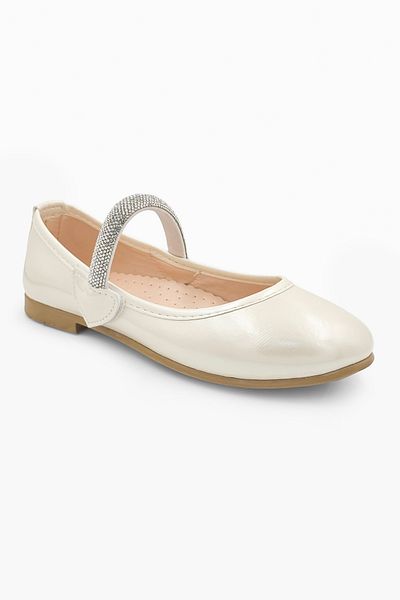 CARLA BELLA Balerina pentru fete Ortopedică Velcro Zilnic Graduare școală Balerina pentru fete