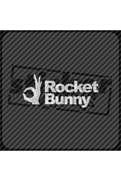 Sticker Works ملصق الأرنب الصاروخي