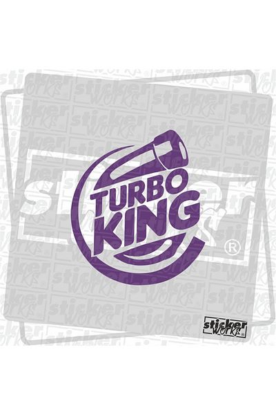 Sticker Works Autocolant Turbo King