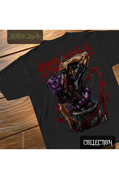 SHINOBIX Jujutsu Kaisen Anime Toji Fushiguro Sorcerer Killer Oversize T-Shirt