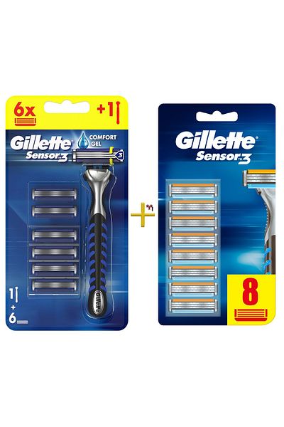 Gillette Premium Set with Vegan Leather Bag - Wedding Personal Care Package