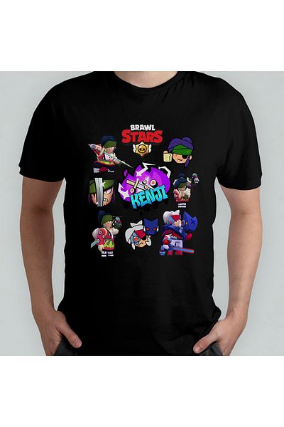 Pixxa Kenji 100% Cotton Bikers T-Shirt Model 2