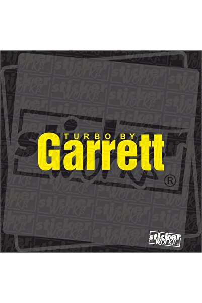 Sticker Works Garrett Turbo Hologram Sticker