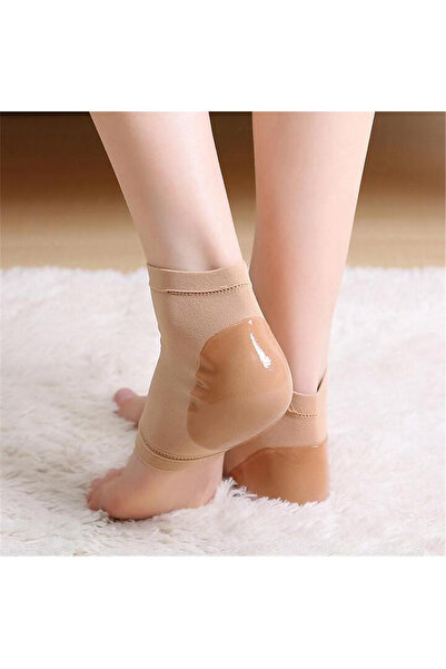 AVEO قطعتان من جوارب السيليكون المرطبة للكعب