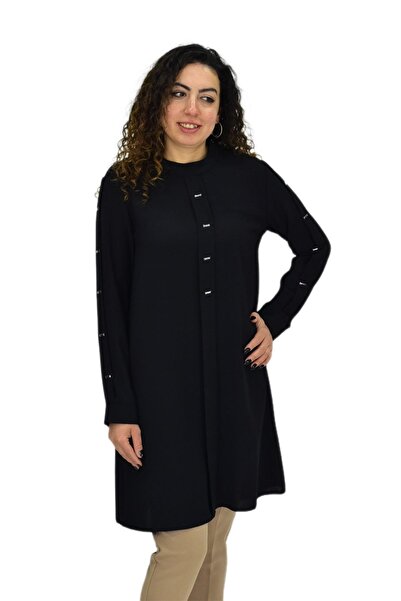 Nazal Жіноча туніка з швами на плечах і шнурівкою BGL-ST03600