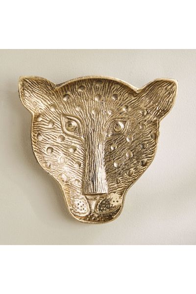 Home Box Viola Aluminium Face Tray Wall Decor - 28x33x3.5 cm
