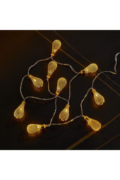 Home Box Luna Metal String Light with 10 Warm LED