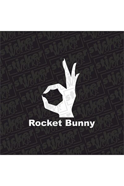 Sticker Works Autocolant Rocket Bunny