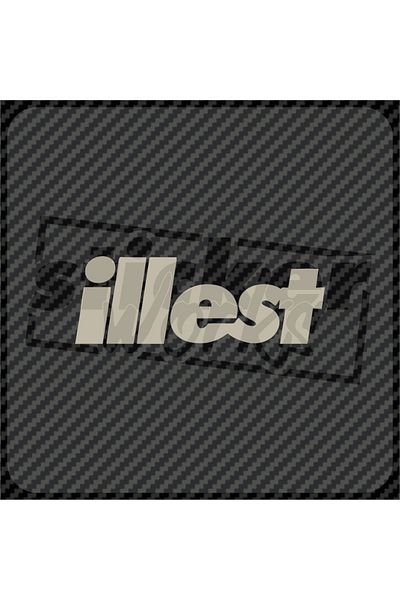 Sticker Works Αυτοκόλλητο Ολόγραμμα Illest